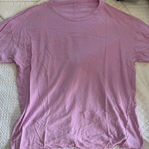 AE Raw Hem Oversized Tunic Tee